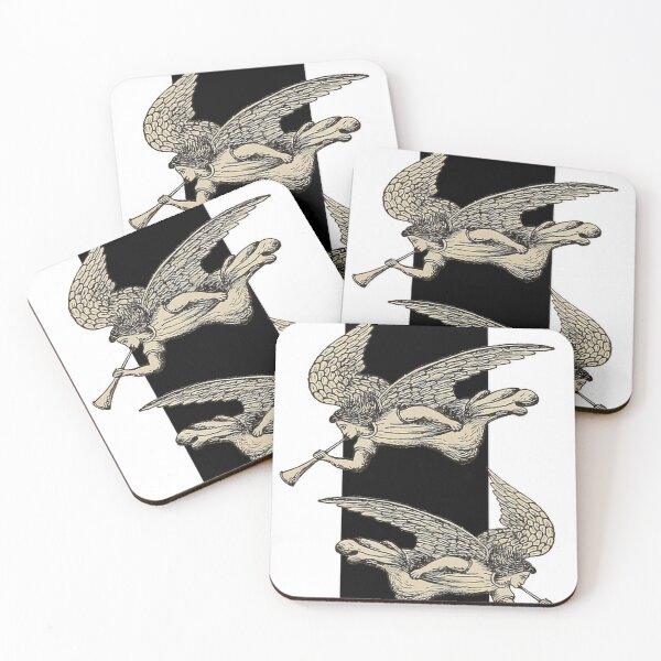 Item preview, Angels floating and playing trumpets designed and sold by yadakif78.