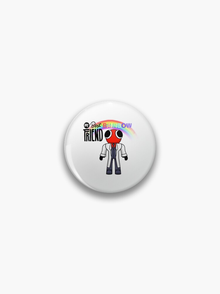 My Best Rainbow Friend Blue  Sticker for Sale by azayladeiro