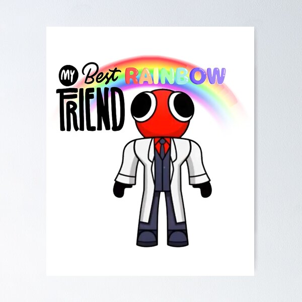 Rainbow Friends Paint Splatter Poster sold by BCallelynx