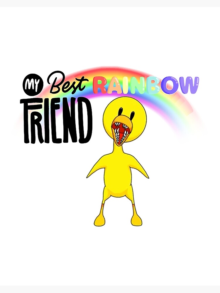 Rainbow Friends Hug it Out  Art Board Print for Sale by shifflette1