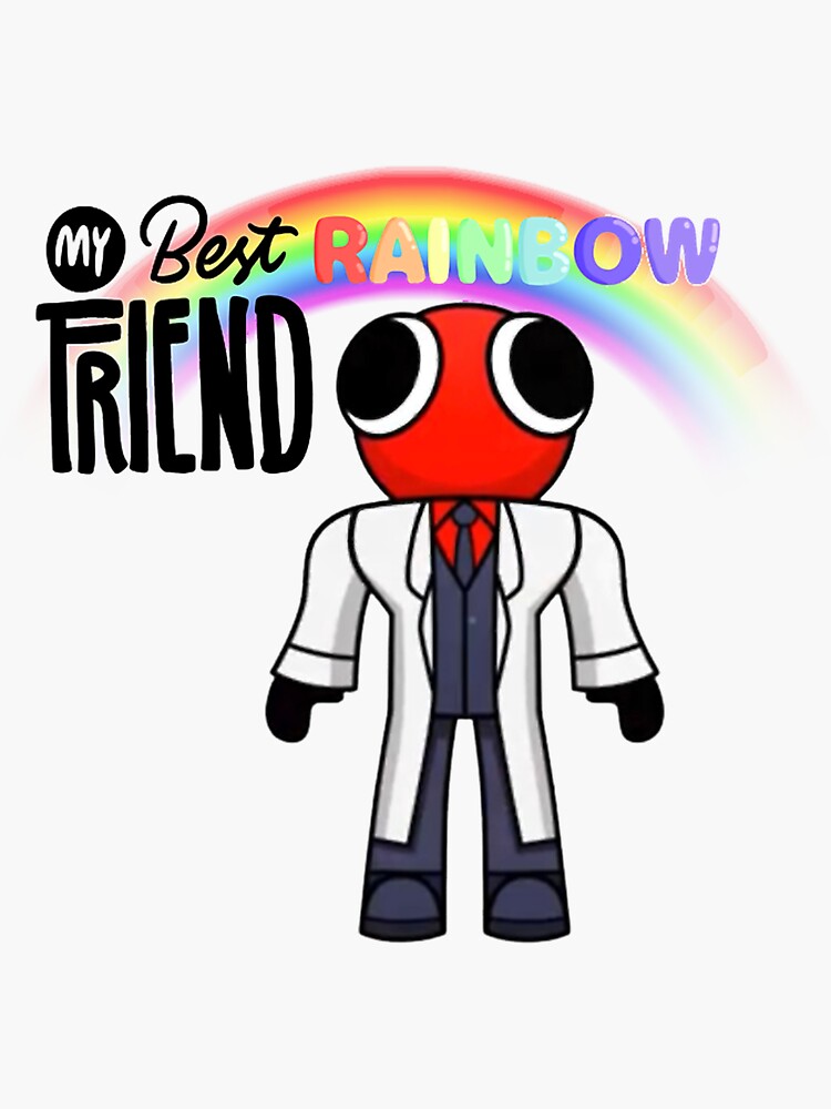 rainbow friends  Sticker for Sale by azayladeiro