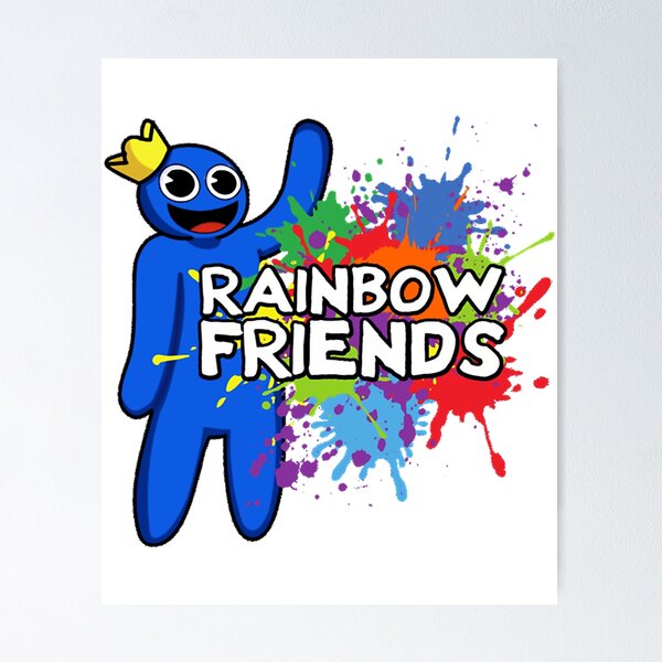 Blue Rainbow Friends Posters for Sale