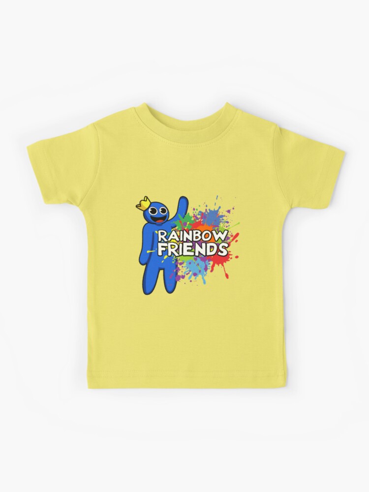 Camiseta Rainbow Friends Jogo Roblox Blue Orange pink Yellow Green