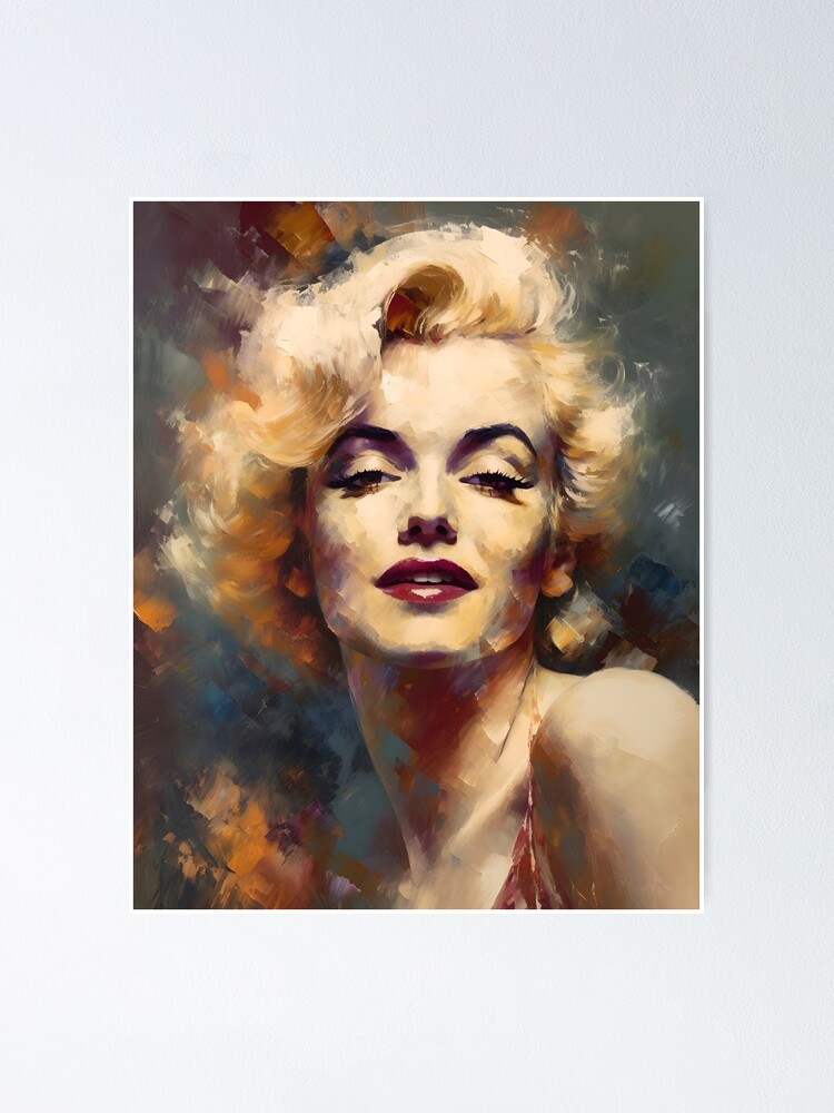 oil painting marilyn monroe