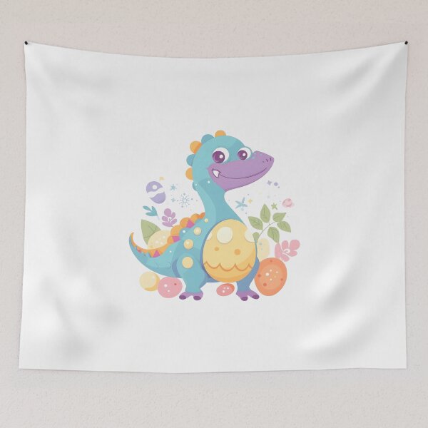Item preview, Cute Easter Dinosaur designed and sold by KateKorsaro.