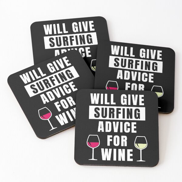 Item preview, Surfing Gifts Wine Lover Surfer Surf Instructor designed and sold by TM-Multidesign.
