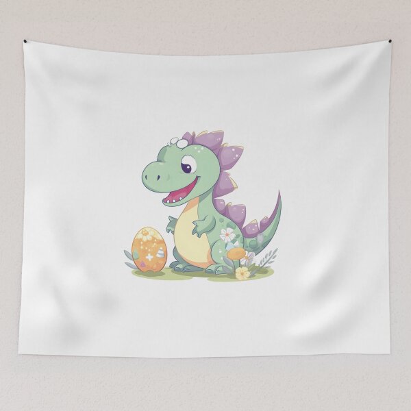 Item preview, Cute Easter Dinosaur designed and sold by KateKorsaro.