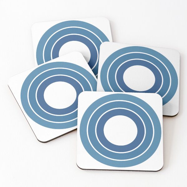 Item preview, Blue retro circle designed and sold by Sunwang.