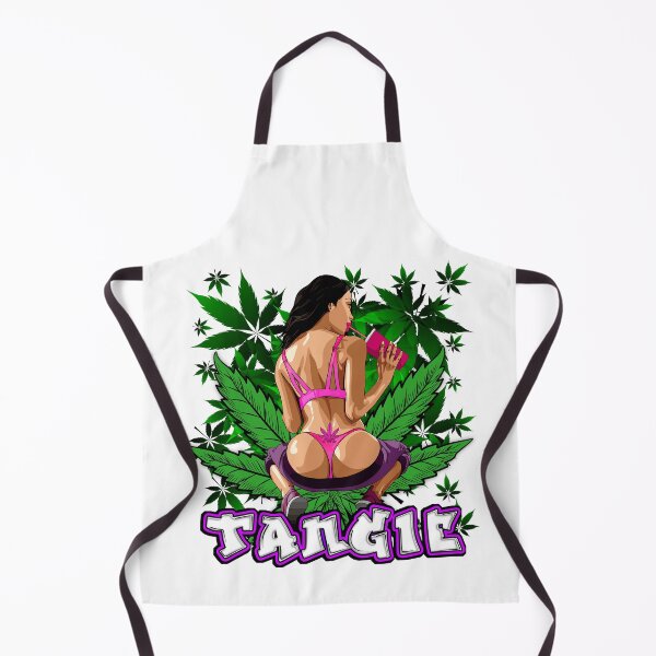 Item preview, Tangie Marijuana Strain Original Label Weed Leaf Girl designed and sold by DabGraphic.