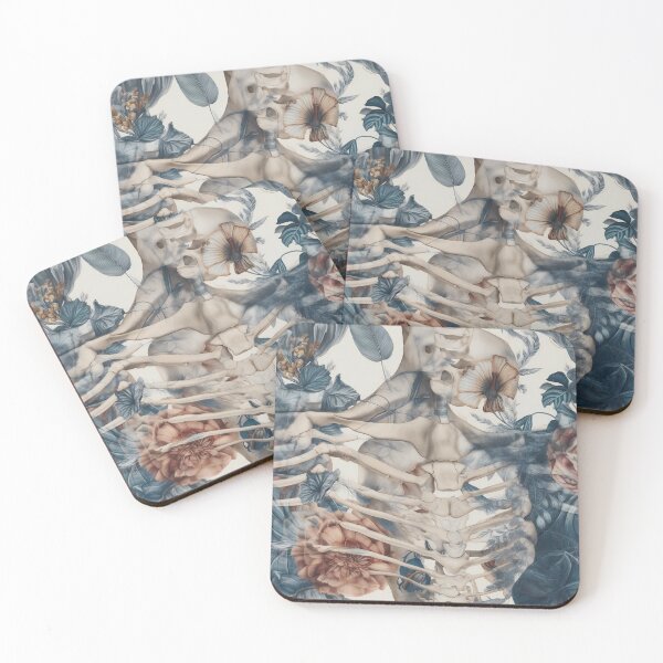 Item preview, Nature's Anatomy: A Serene Fusion of Bones and Botanicals designed and sold by FormulaEden.