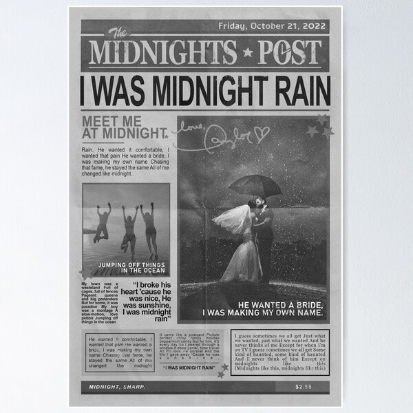 Item preview, All Of Me Changed Like.. Newspaper  designed and sold by taylorstycoon.