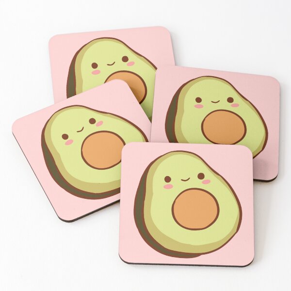 Item preview, Kawaii avocado illustration  designed and sold by Yarafantasyart.