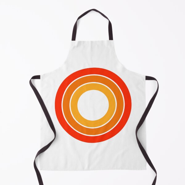 Item preview, Orange yellow red retro circle designed and sold by Sunwang.