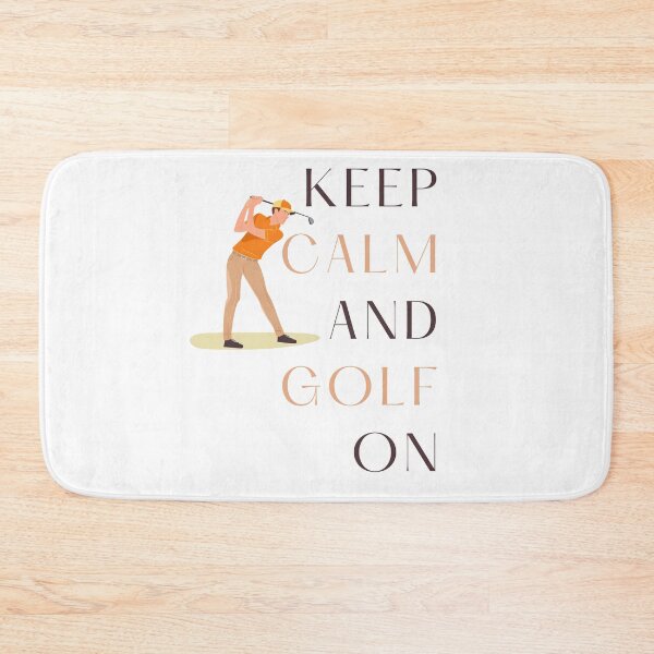 Item preview, Keep Calm and Golf On designed and sold by KateKorsaro.