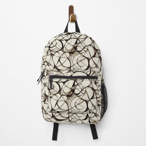 Item preview, Abstract black & white curves pattern designed and sold by mliotard.