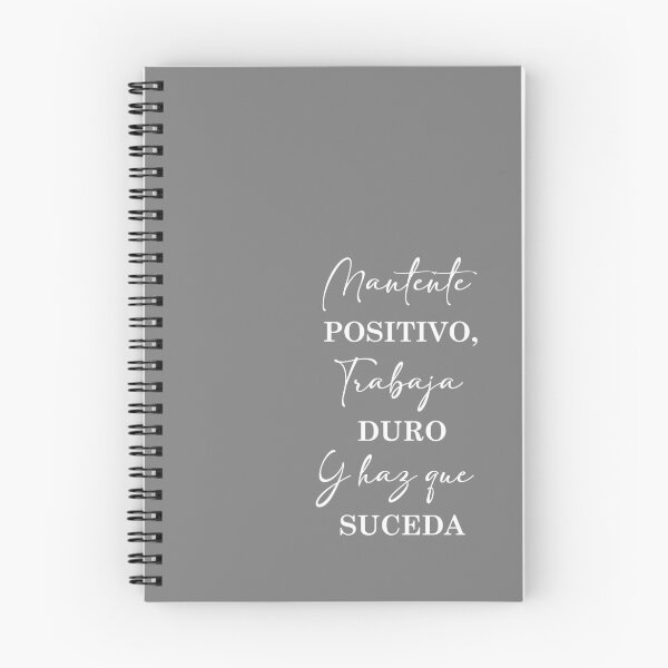 Item preview, Mantente Positivo, Spanish Quote designed and sold by Aryam Quotes.