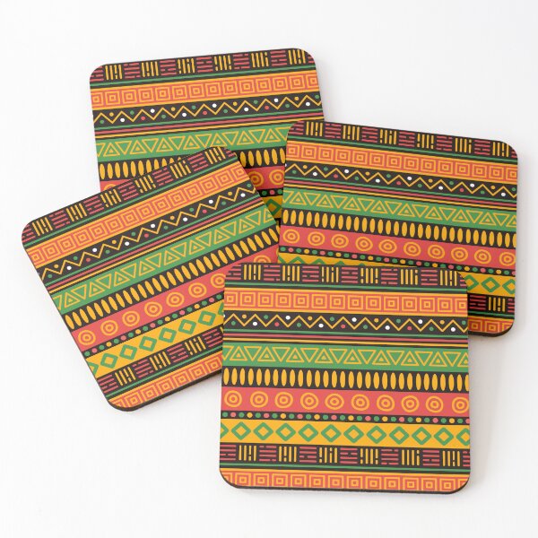 Item preview, Pan African colorfull Pattern designed and sold by BarklesStudio.