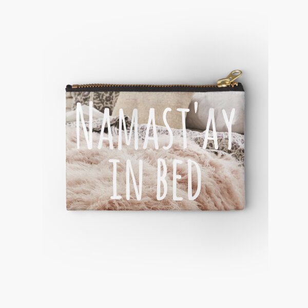 Item preview, Namast'ay in Bed designed and sold by KatieBelmont.