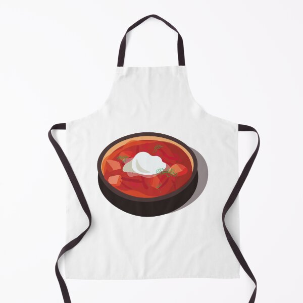 Item preview, Borsch ukrainian soup, vector illustration designed and sold by gllemm.