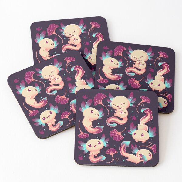 Item preview, Axolotl Wonders - Cute Salamanders designed and sold by Snouleaf.