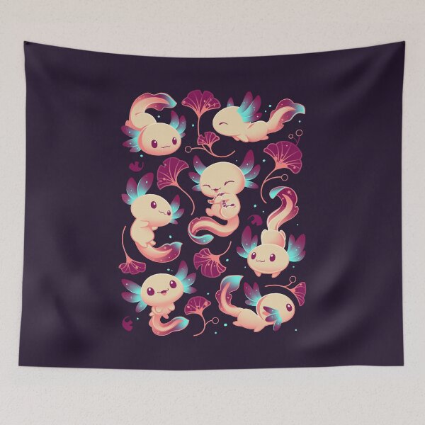 Item preview, Axolotl Wonders - Cute Salamanders designed and sold by Snouleaf.