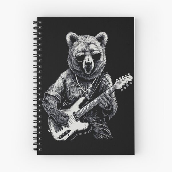 Item preview, Bear Playing Guitar designed and sold by DiamondPixel.