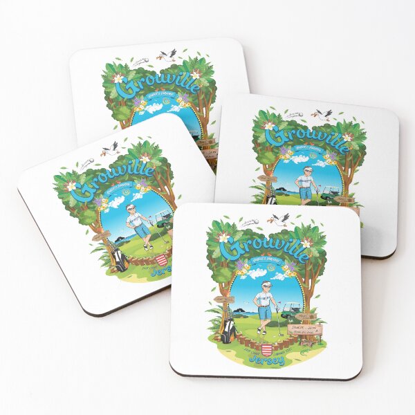 Item preview, Golfers Paradise - Grouville Jersey designed and sold by Island-Life.