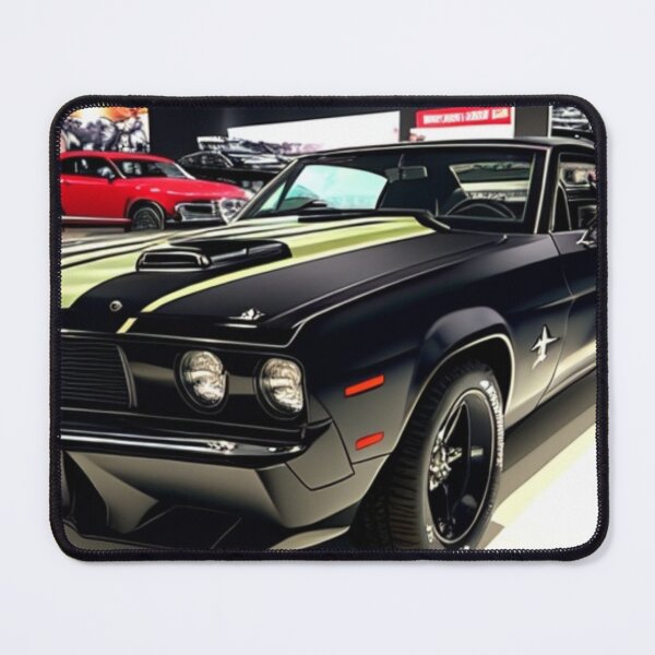 Item preview, Classic Black V8 American Muscle Car Racing Vintage designed and sold by Michael Voyler.