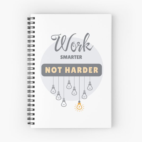 Item preview, Work smarter not harder 2 designed and sold by FedoraDesign.