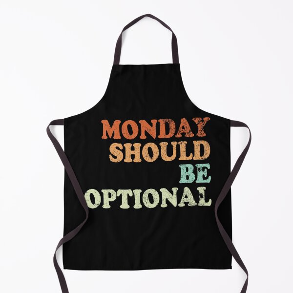 Item preview, Monday should be optional vintage designed and sold by Line2Rhyme.