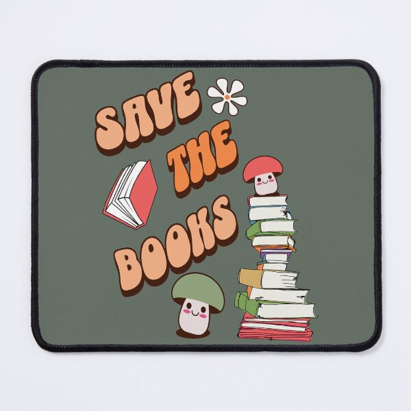 Item preview, Ban The Fascists Save The Books designed and sold by Cute & Sassy Custom Gifting Boutiques.