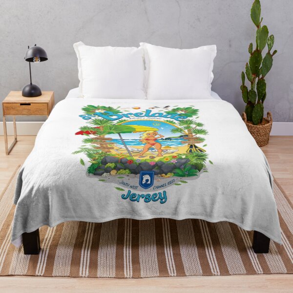 Item preview, Sunbathers Paradise - St Brelade Jersey designed and sold by Island-Life.