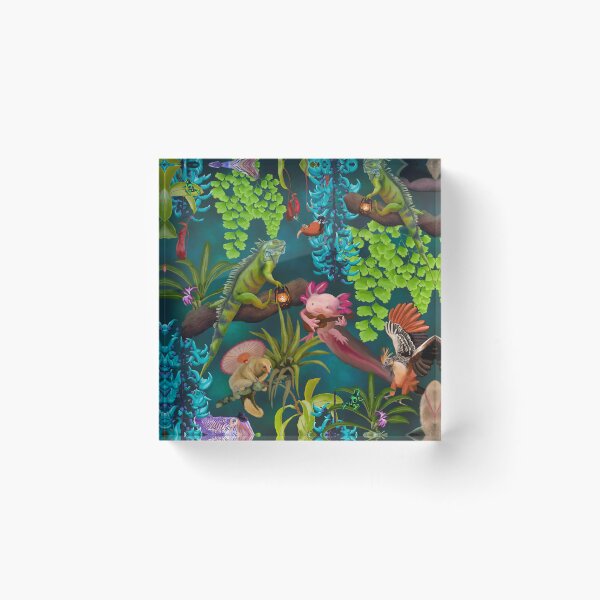 Item preview, Fantastical jungle life designed and sold by Nimzoid.