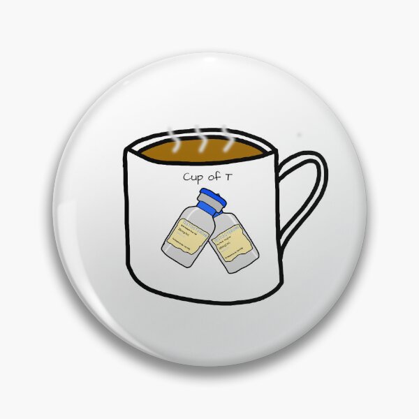 Item preview, Cup of T sticker designed and sold by Rosie Richardson.