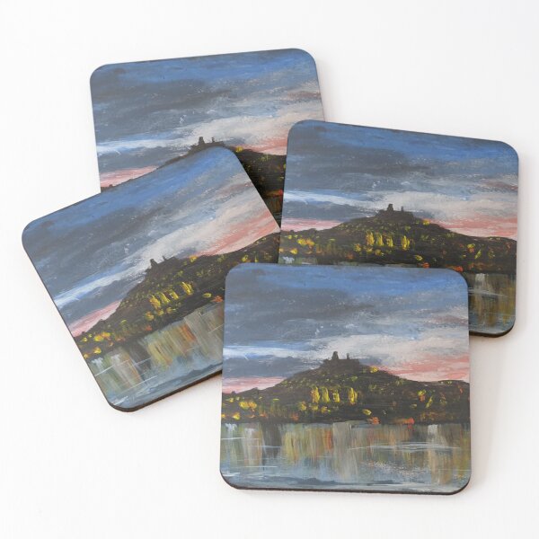 Item preview, Dundee at Dusk acrylic painting  designed and sold by WorldOfWendyArt.