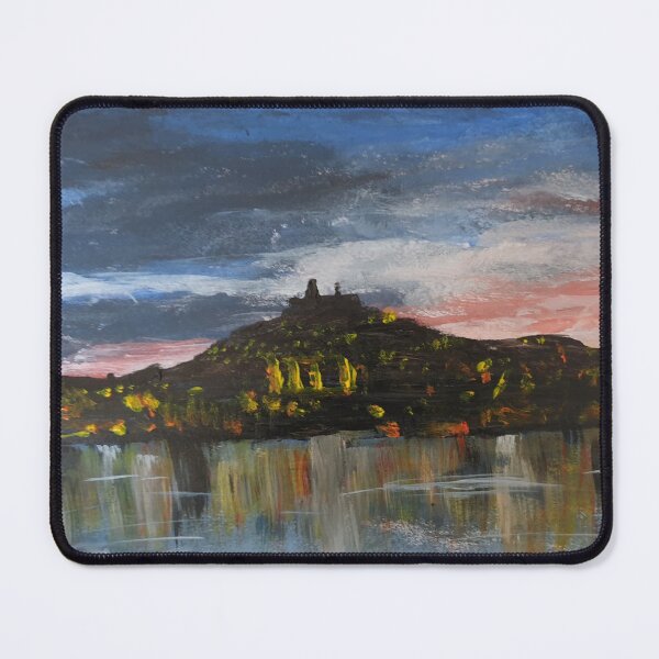 Item preview, Dundee at Dusk acrylic painting  designed and sold by WorldOfWendyArt.