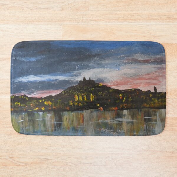 Item preview, Dundee at Dusk acrylic painting  designed and sold by WorldOfWendyArt.
