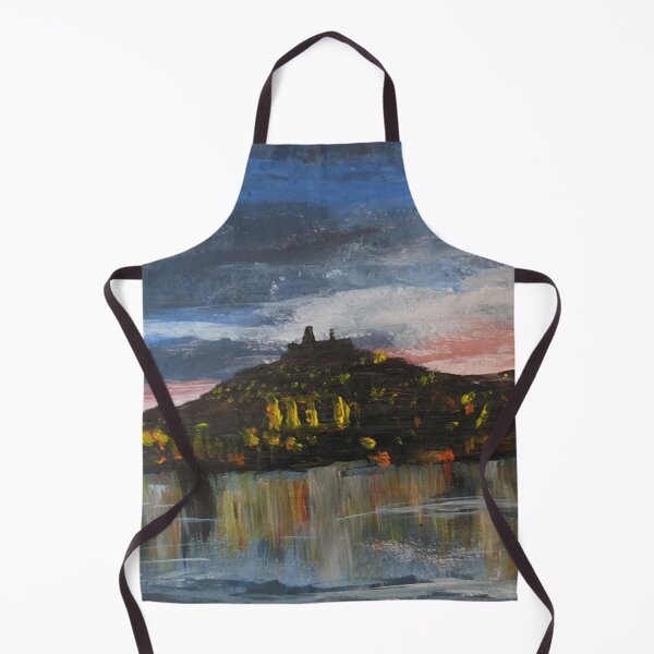 Item preview, Dundee at Dusk acrylic painting designed and sold by WorldOfWendyArt.