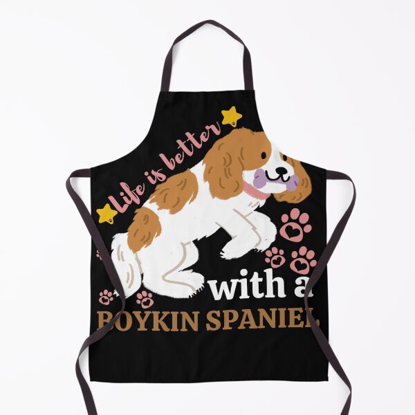 Item preview, life is better with a boykin spaniel grapphic art for dogs lovers designed and sold by selfesteeem.