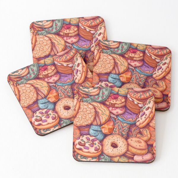 Item preview, My Grandmother's Cakes - Cookies Retro Food Pattern designed and sold by SecretDicer.
