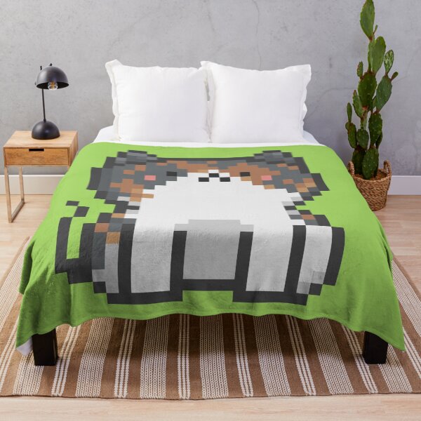 Aperçu de l'œuvre Pixel Quiet White Calico Chaos B Chat 54 créée et vendue par sosorimaru.