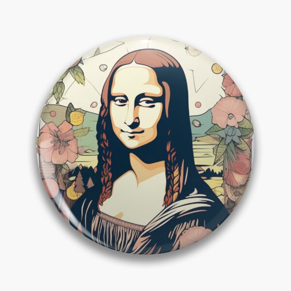Item preview, Colorful Mona Lisa designed and sold by alxndraai.