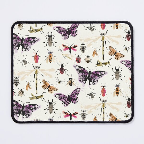 Item preview, Doodle Bugs - Warm Purple designed and sold by appleyards.