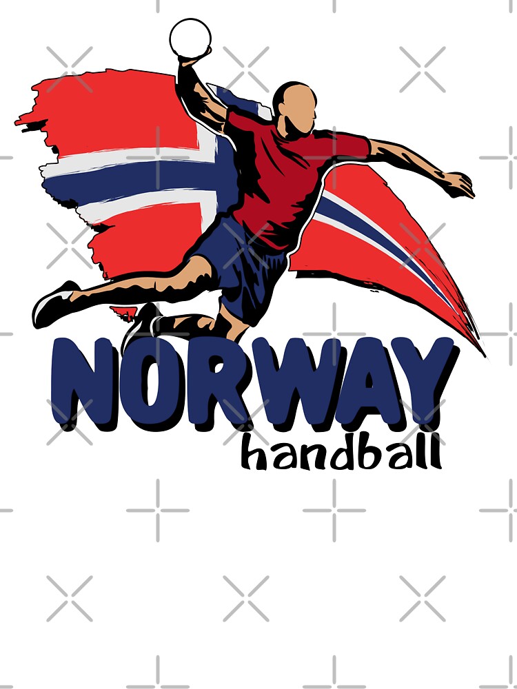 Camiseta para ninos for Sale con la obra Logotipo de balonmano de Noruega de Salukeart Redbubble