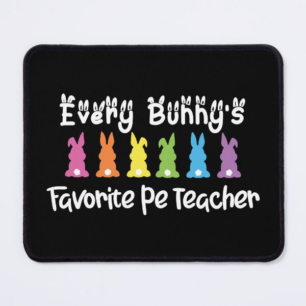 Item preview, every bunny's favorite pe teacher funny pe teacher easter day designed and sold by joy4shirt.