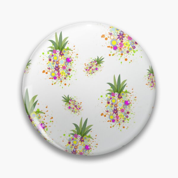 Item preview, Positive Pineapple (Flower Power Vibes) designed and sold by Strawberry Spiced Designs.