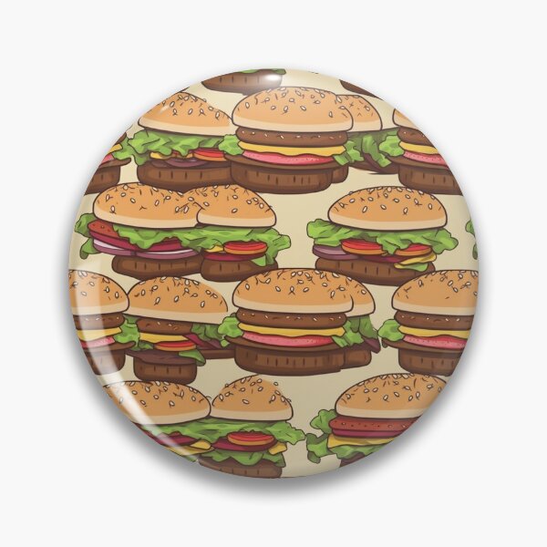 Item preview, Hamburger Pattern Mosaic designed and sold by 40667ers.