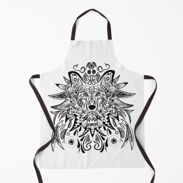 Item preview, Sacred WOLF Mandala Sayagata designed and sold by KarolloBrand.