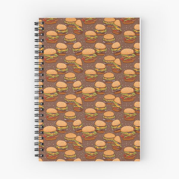 Item preview, Hamburger pattern, retro, brown designed and sold by 40667ers.