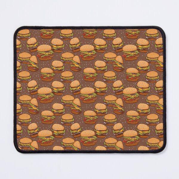 Item preview, Hamburger pattern, retro, brown designed and sold by 40667ers.